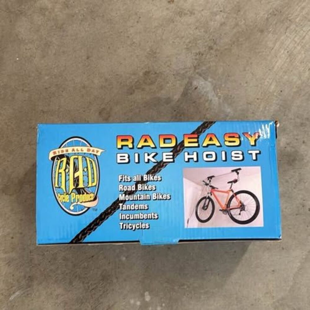 RAD Sportz Bicycle Hoist Quality Garage Storage Bike Lift Holds up to 100 lbs